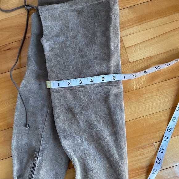 ALDO OVER THE KNEE FLAT SUEDE BOOTS - Picture 11 of 16